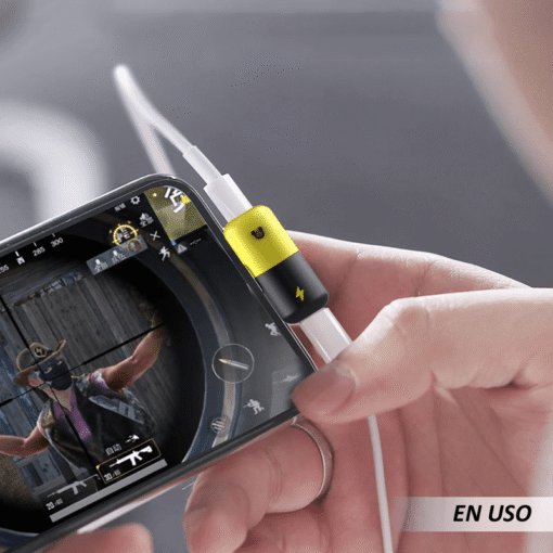 Adaptador de iPhone 2 en 1
