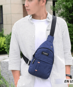 Bolso cruzado de pecho para hombre