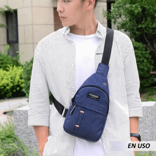 Bolso cruzado de pecho para hombre