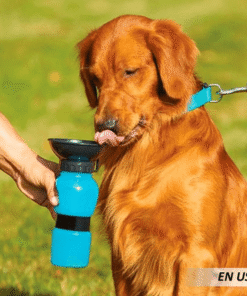 Botella de agua portátil para perros