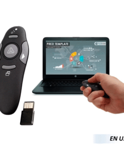 Control remoto inalámbrico de presentación láser