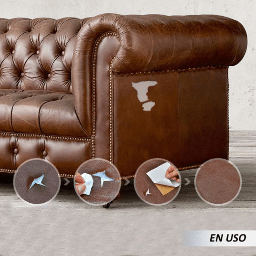 Cuerina adhesiva para tapizar