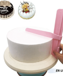 Espátula niveladora de glaseado para pastel