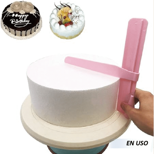 Espátula niveladora de glaseado para pastel