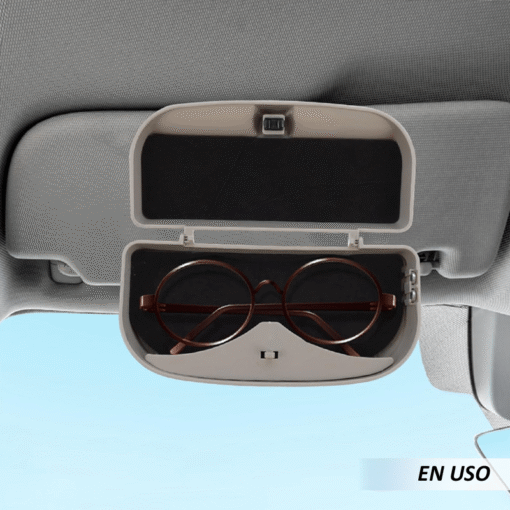 Estuche porta gafas para auto