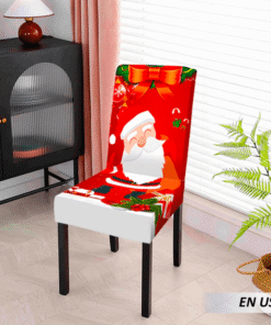 Forro para sillas diseño navideño