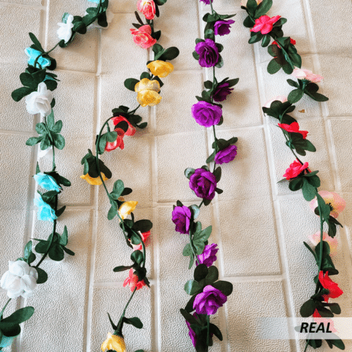 Guirnalda de flores artificiales - Imagen 3