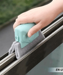 Cepillo de limpieza de ranuras de ventanas
