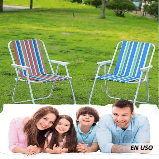 Silla de playa plegable
