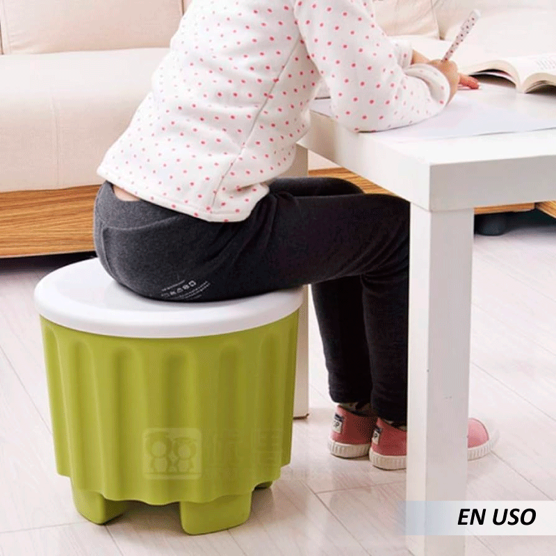 Taburete de almacenamiento