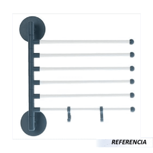 Toallero con ventosa elegante - Imagen 5