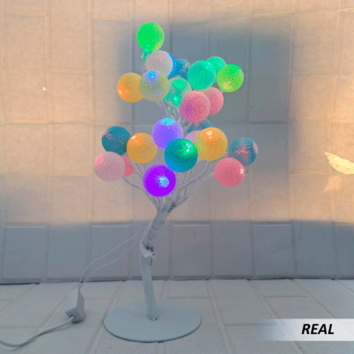 Luz de árbol de Bola de algodón - Imagen 4