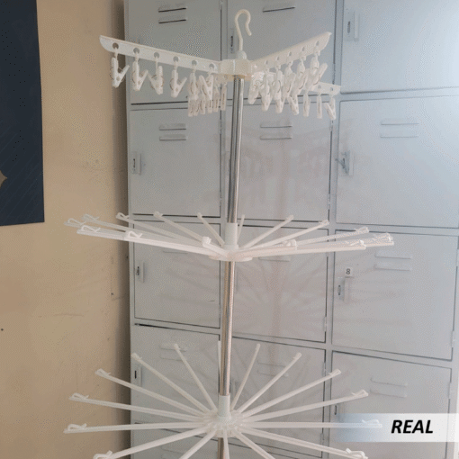 Estante de secado plegable de 3 niveles - Imagen 4