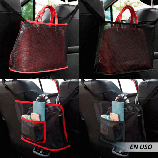Bolso de mano lateral para asiento