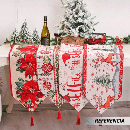 Camino de mesa navideño - Imagen 4