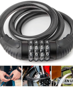 Candado de moto con código