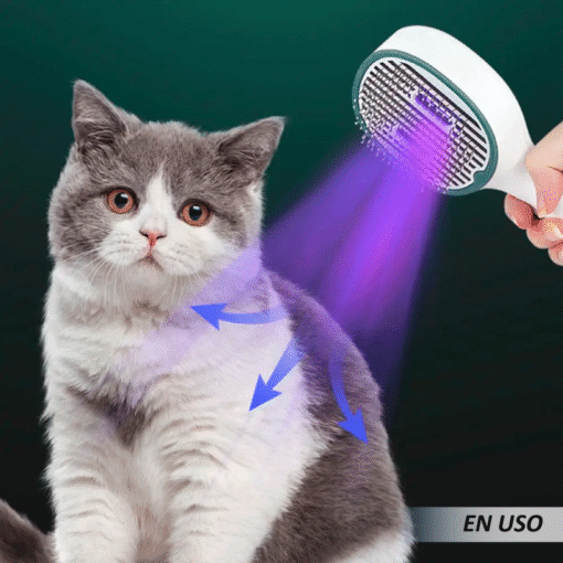 Cepillo UV de mascota