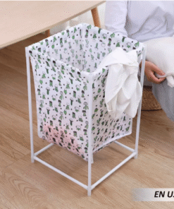 Cesta de ropa sucia de tela a prueba de polvo
