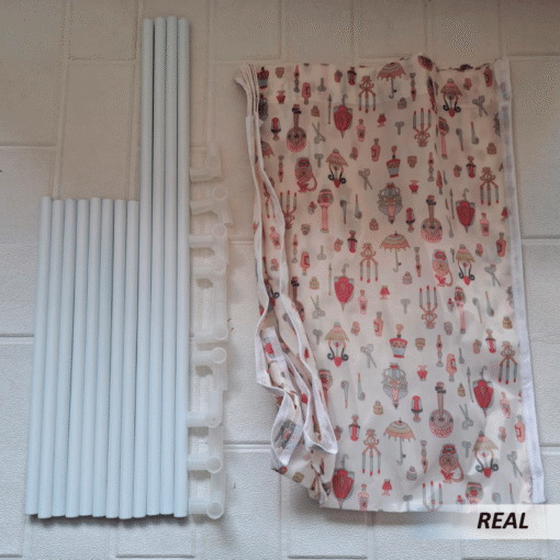 Cesta de ropa sucia de tela a prueba de polvo - Imagen 4