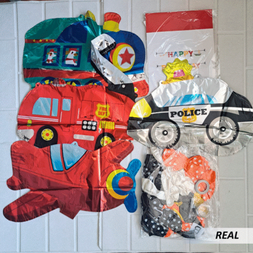 Decoración de fiesta de niños de automóvil - Imagen 4