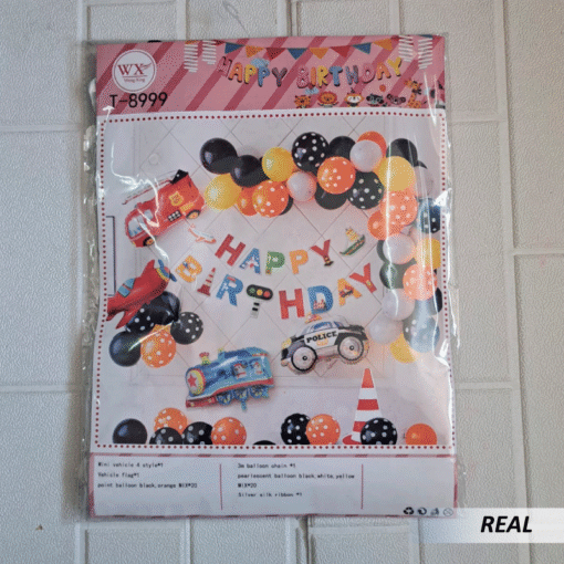 Decoración de fiesta de niños de automóvil - Imagen 3