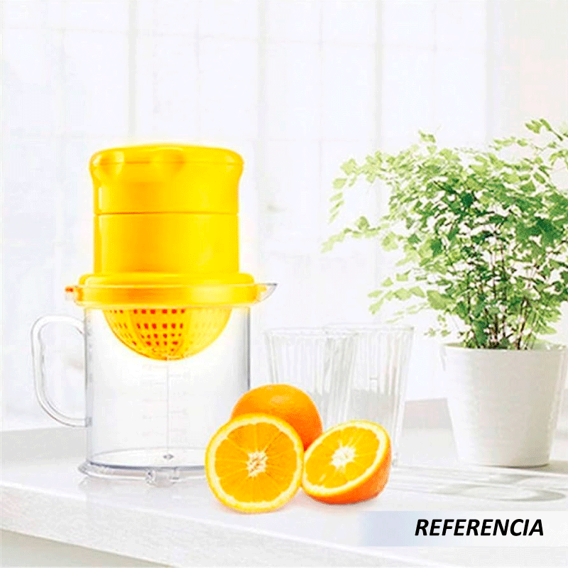 Exprimidor de mano portátil con tapa - Imagen 5
