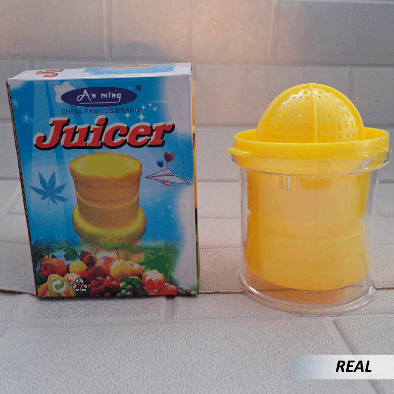 Exprimidor de mano portátil con tapa - Imagen 4