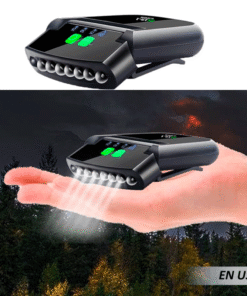 Lámpara de cabeza con clip