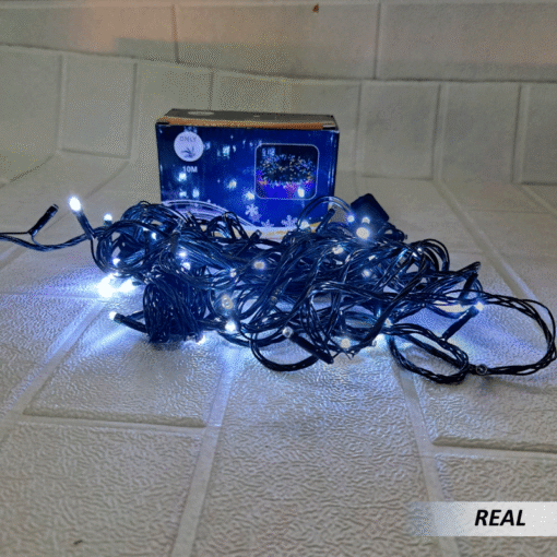 Luces de navidad blancas - Imagen 2
