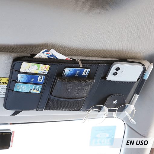 Organizador de visera para auto - Imagen 5