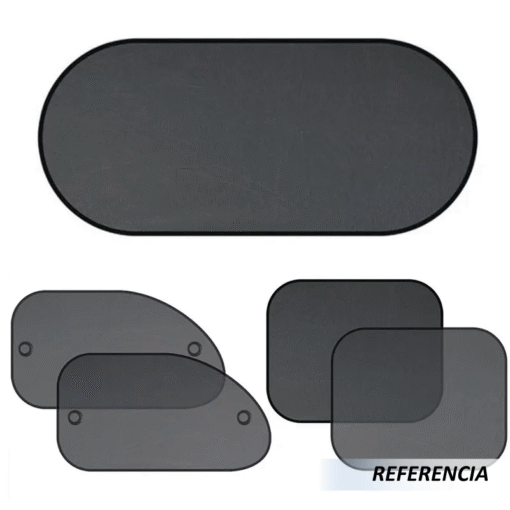 Parasol plegable de auto de malla - Imagen 4
