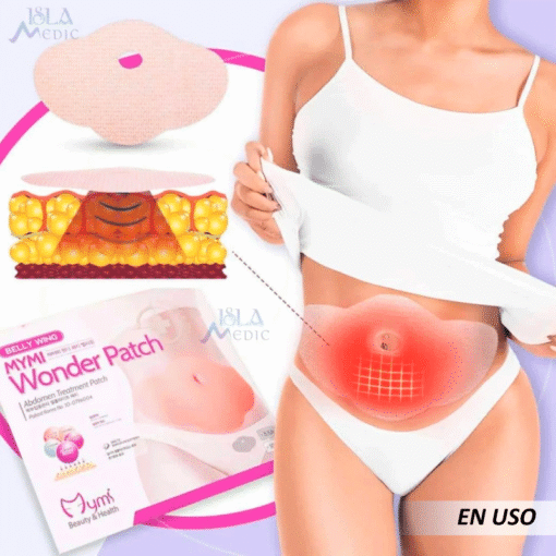 Parche abdominal belly wing