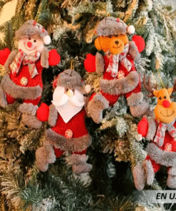 Peluche navidad alto para decoración