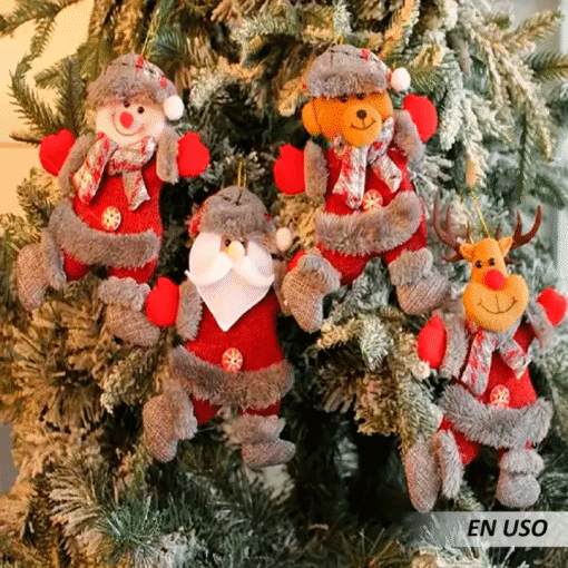 Peluche navidad alto para decoración