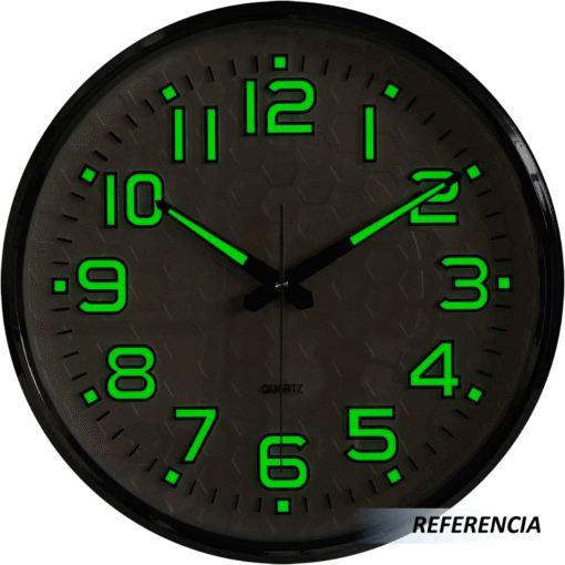 Reloj de pared luminoso autoadhesivo - Imagen 5