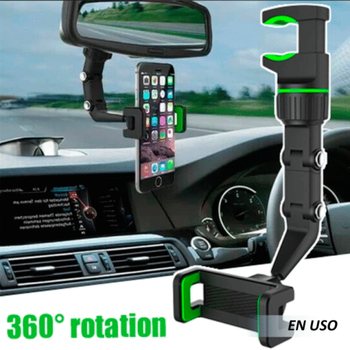 Soporte de teléfono  para retrovisor