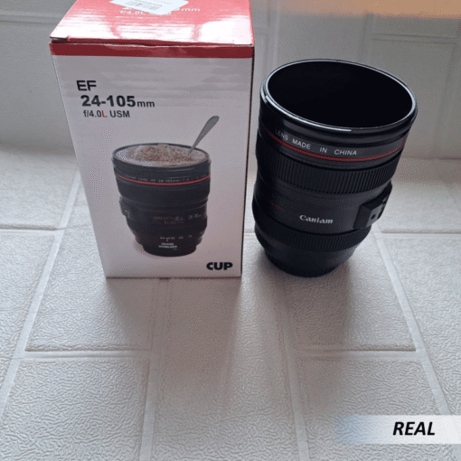 Vaso en forma de Lente de Cámara - Imagen 2