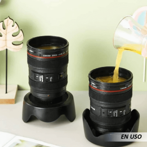 Vaso en forma de Lente de Cámara - Imagen 5